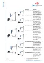 Ultra 500i Inverted Monitor Wall Track Mount-8