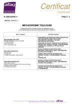 Certificat TOULOUSE-2