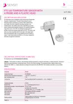PTS 320 TEMPERATURE SENSOR WITH A PROBE AND A PLASTIC HEAD-1