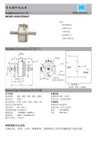 ANGULAR DISPLACEMENT SENSOR / POTENTIOMETER / HIGH-RESOLUTION / PRECISION-WDD35D4A7 - 1