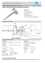 ANGULAR DISPLACEMENT SENSOR / POTENTIOMETER / HIGH-RESOLUTION / PRECISION-WDD35D4C4 - 1