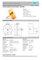 ANGULAR DISPLACEMENT SENSOR / POTENTIOMETER / HIGH-RESOLUTION / PRECISION-WDD50B - 1