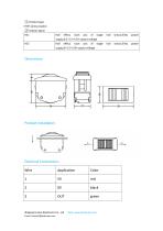 HALL EFFECT JOYSTICK / SINGLE-AXIS / THUMBWHEEL-STW1 - 2