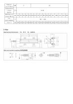 LINEAR DISPLACEMENT TRANSDUCER / POTENTIOMETER / WITH ANALOG OUTPUT-CXWY-BS - 2