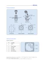 MULTI-AXIS JOYSTICK / HALL EFFECT / POTENTIOMETER / WITH BUTTONS-SJ60 - 6