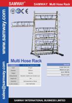 SAMWAY HOSE RACK Hydraulic & Industrial Hose Assembly Accessories Machine - 1