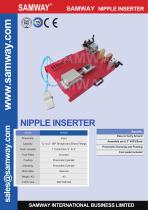SAMWAY Nipple Inserter Hydraulic & Industrial Hose Assembly Accessories Machine - 1