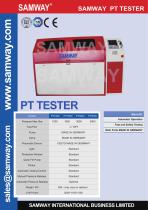 SAMWAY PT1000  Hydraulic Hose Testing Bench - 1