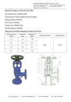 DIN BELLOW SEALED GLOBE VALVE - 11