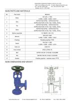 DIN BELLOW SEALED GLOBE VALVE - 12