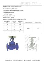 DIN BELLOW SEALED GLOBE VALVE - 16