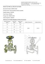 DIN BELLOW SEALED GLOBE VALVE - 3