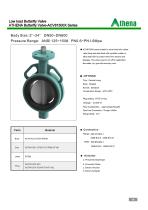 Butterfly valve BV-C-16