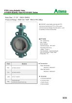 Butterfly valve BV-C-18