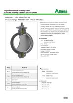 Butterfly valve BV-C-6
