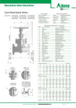 Manual Gate valve GAV-SLB, GAV-CG, GAV-WG - 4