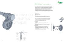 Triple Eccentric Butterfly Valve BTV-TRE-11