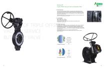Triple Eccentric Butterfly Valve BTV-TRE-13