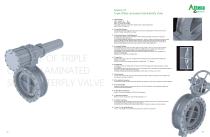 Triple Eccentric Butterfly Valve BTV-TRE-6