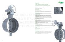 Triple Eccentric Butterfly Valve BTV-TRE-8