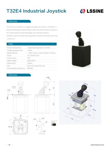 T32E4 Industrial Joystick