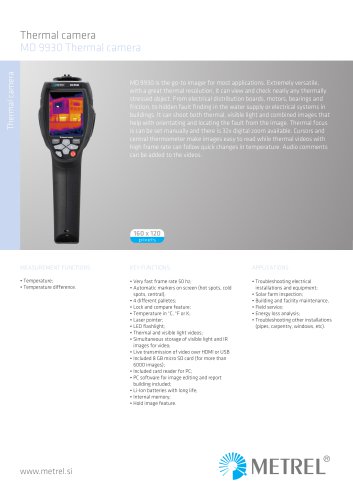 metrel thermal camera