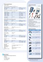 MI 3121H SMARTEC 2,5 kV Insulation / Continuity EN - 2