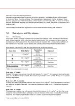 Regulations for vacuum extraction of dust that is harmful to health in accordance with TRGS 559 - 4