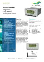 Application LM02 Single Tank Level Monitor for Analog Level Sensors-1