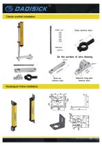 DADISICK QC Series Universal Spacing 20mm Safety Light Curtain - 16