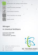 Application Note: Nitrogen in Fertilizers - 1
