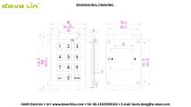 D-8208A Metal Keypad Data Sheet-4