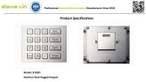D-8281 Metal Keypad data sheet-1