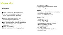D-8601 Metal Keyboard Data sheet-2