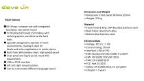D-8669 Metal Keyboard Data sheet-2