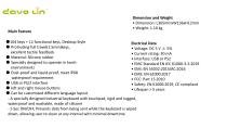 D-87T Silicone keyboard Data sheet-2