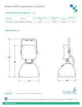 WORKLAMP magnetic S900L LED on battery-3