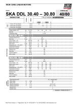 Catalogue SKA DDL iron core linear motor.-8