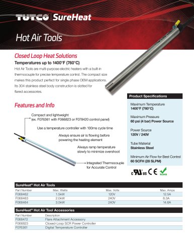 Closed-Loop Spot Heaters