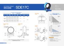 SDE/PDE series combined slewing drive - 3