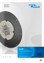 FL-SP Torsionally Stiff Flange Couplings for hydrostatic pump drives