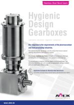 Hygienic Design Gearboxes-1