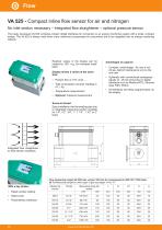 Data sheet - VA 525 - EN - 1