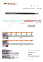 Split-Sheat Cartridge Heater Circular Flange - 1