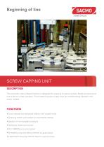 Screw capping unit - 1