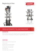 Semi automatic filling machine - 1