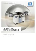 TUBOMAT - THE PRO FOR CUSTOMISED PIPING