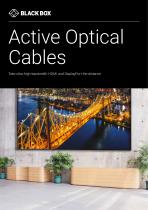 Active Optical Cables (AOC) for Pro AV applications-1