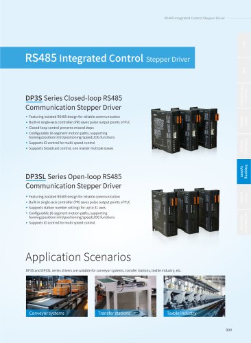 XINJE RS485 Integrated Control Stepper Drive Catalog