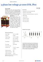 Low voltage 0,1-30kVA, IP00 - 4